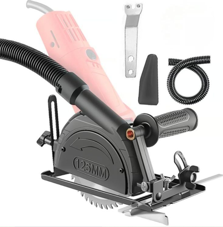 Adaptador Amoladora 45 Guía Corte + Disco Sierra Circular