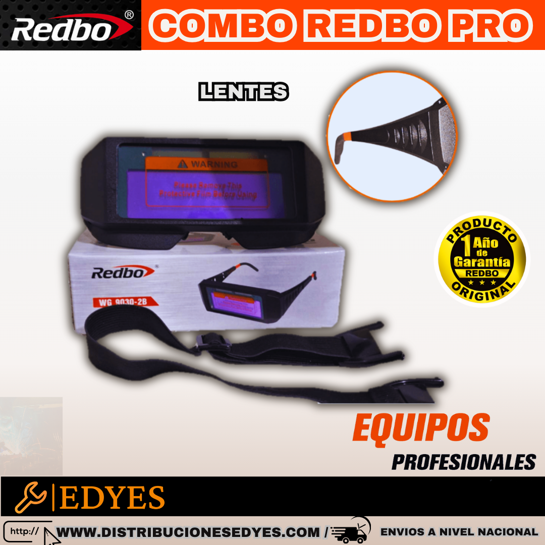 MIG 120/ESMERIL ANGULAR 950W/LENTES-REDBO