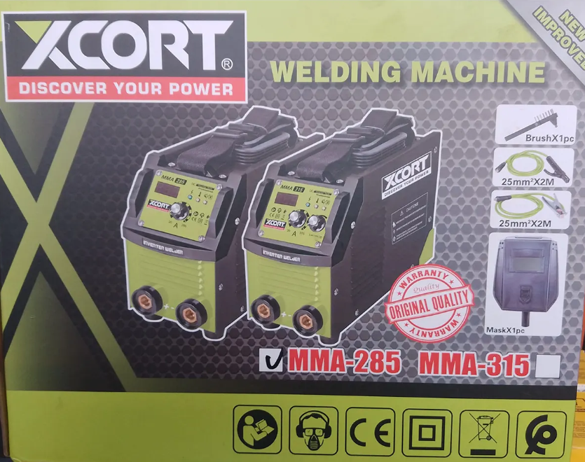 Máquina de Soldar 285AMP con Accesorios XCORT MMA-285