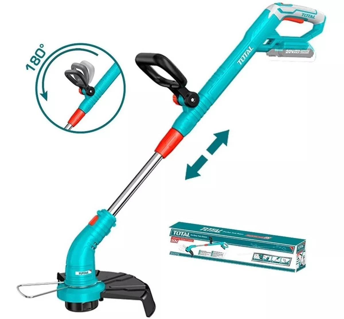 Cortadora De Cesped Inalambrica 20v Total Tgtli20018