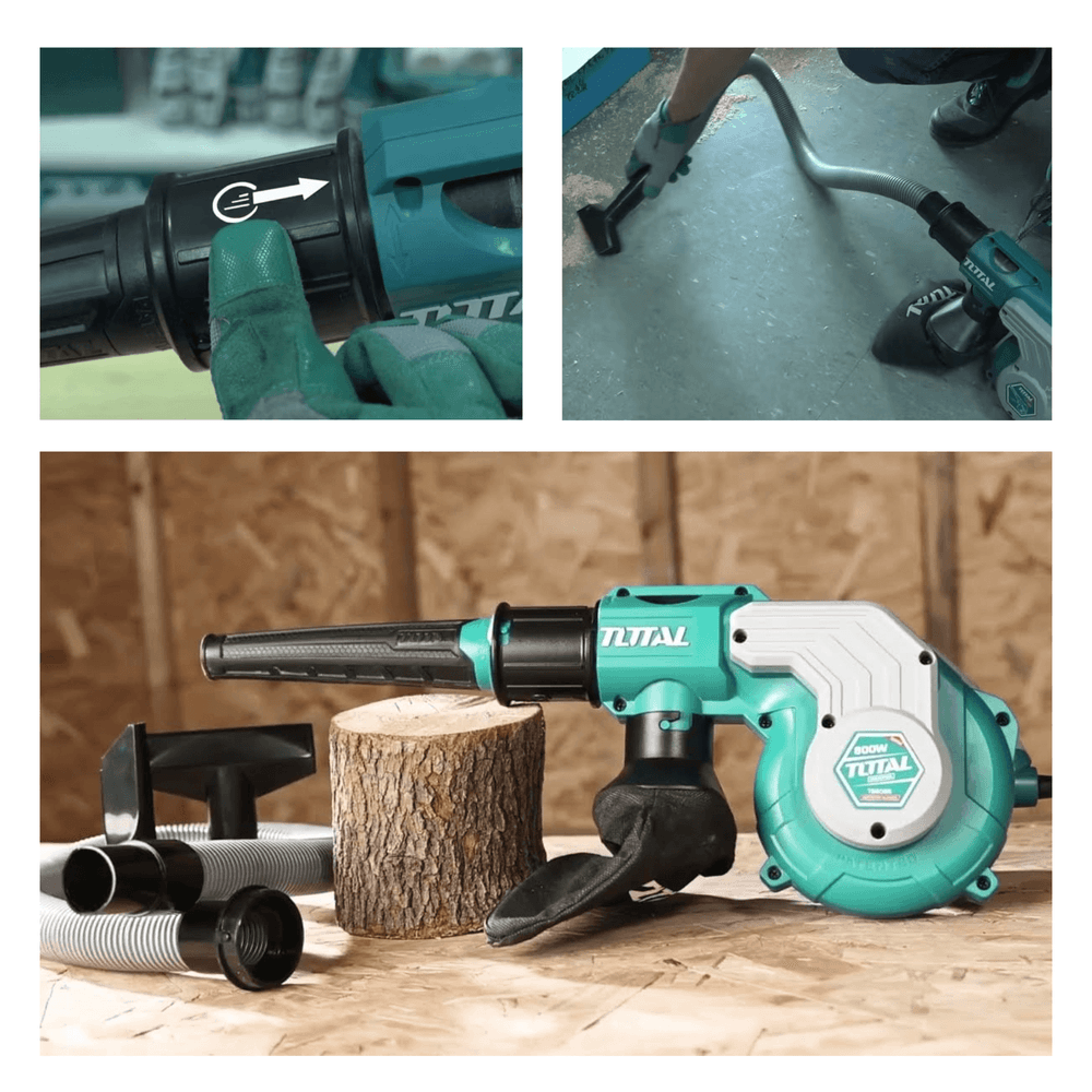 Sopladora Aspiradora 800w Industrial Total TB2086