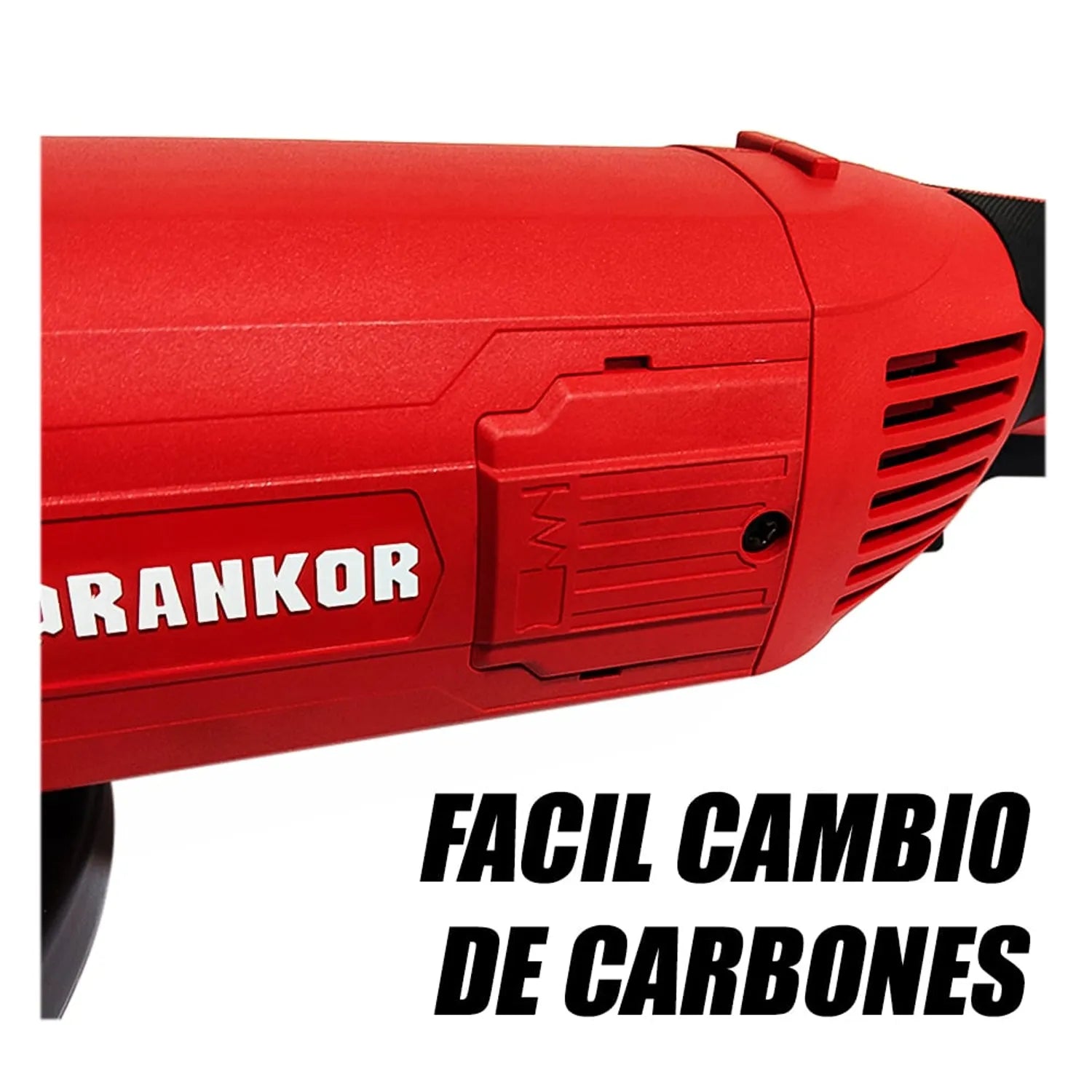 Amoladora Esmeril Angular Industrial 9 Rankor RAG240001 2400W 6500rpm