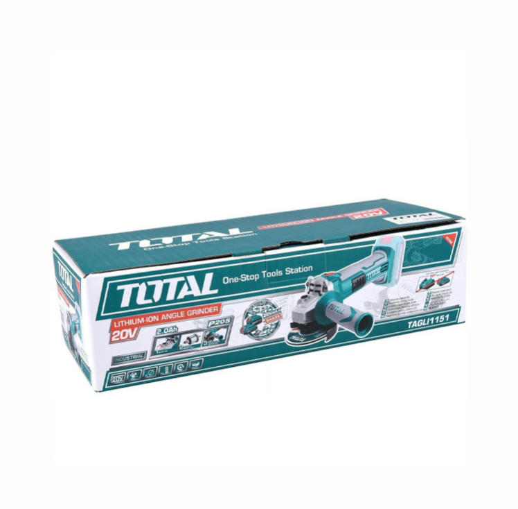 🅴🅳🆈🅴🆂 Amoladora angular 20v Brushless 4 1/2" TOTAL