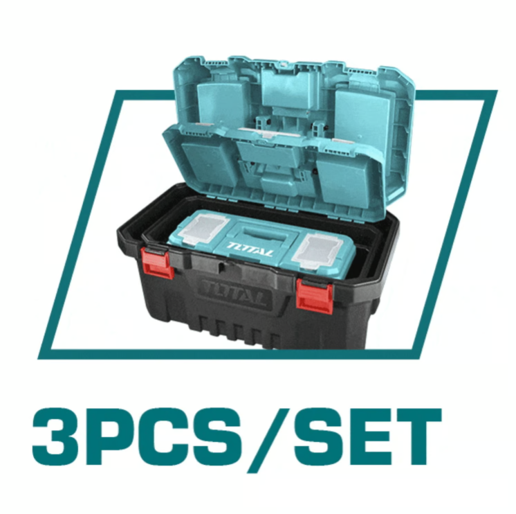 Set de caja para herramientas 3 en 1 - Total tools