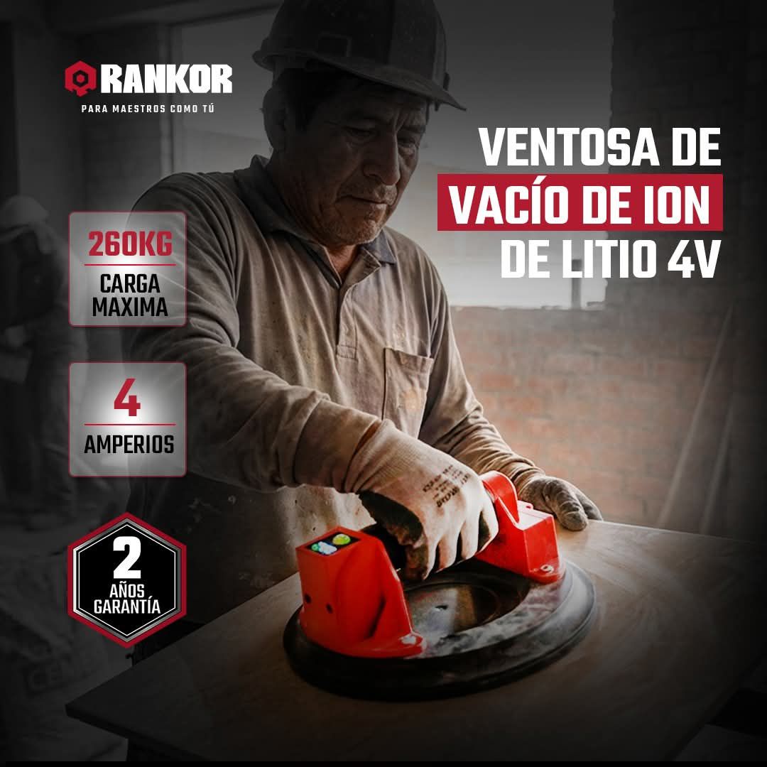 Ventosa de vacío de ion de litio 4V /RANKOR