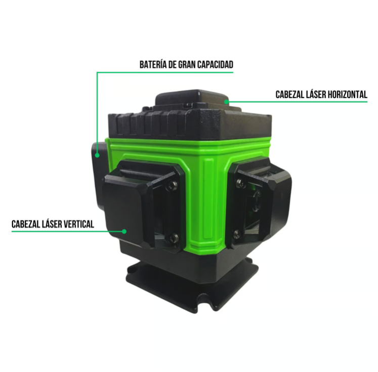 Nivel laser 12 lineas bateria 5ah Sayan incluye tripode