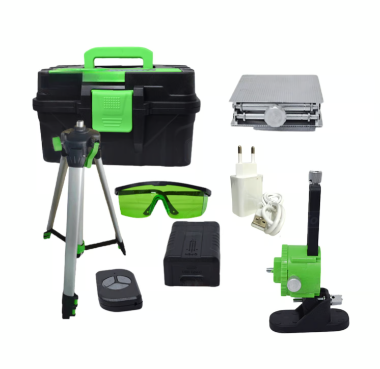 Nivel laser 12 lineas bateria 5ah Sayan incluye tripode
