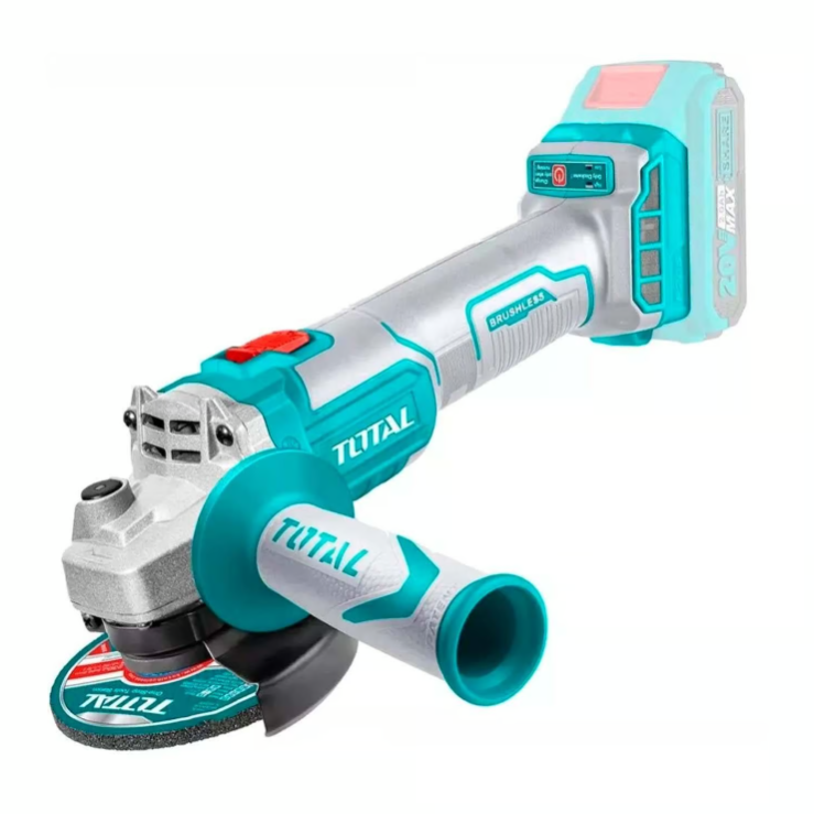 🅴🅳🆈🅴🆂 Amoladora angular 20v Brushless 4 1/2" TOTAL