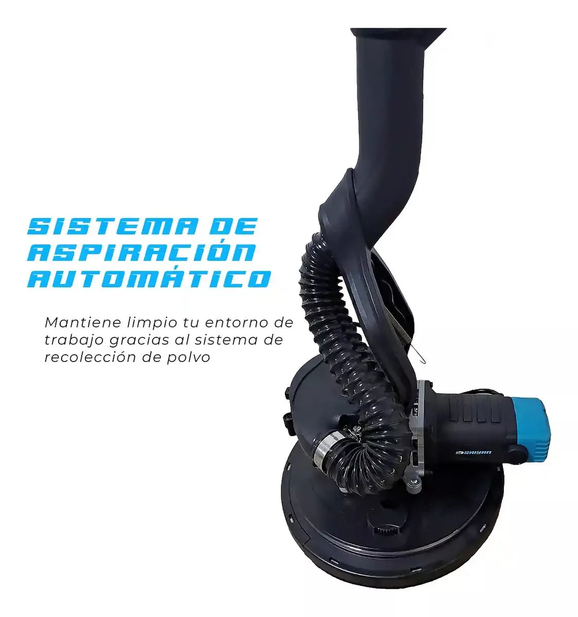 Lijadora Telescópica de Pared y Techo 1400W SAIYAN F7238B