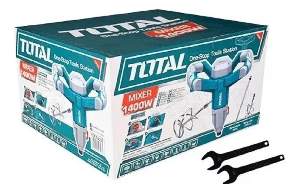 Mezclador De Mortero 1400w Td614006 Total Tools