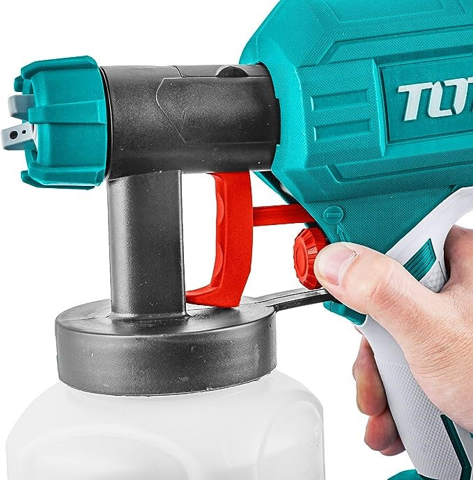 PISTOLA PARA PINTAR 20V 0.2BAR 6000ML/MIN + BATERÍA 2.0AH