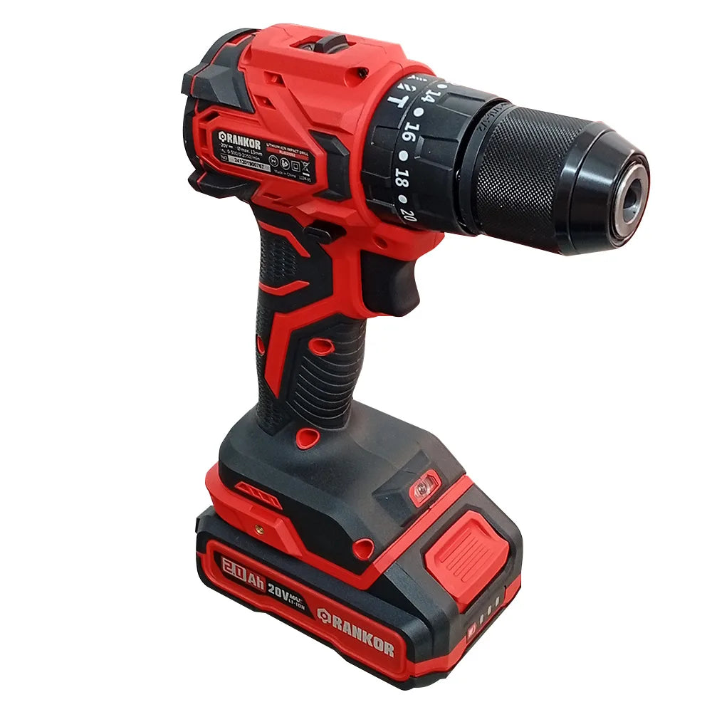 Taladro Percutor Atornillador 20V Brushless / RANKOR