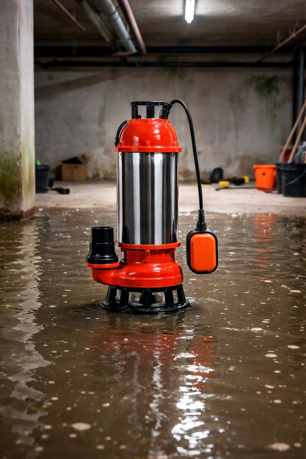 Bomba sumergible para aguas residuales / 1.5hp 1100W /RANKOR