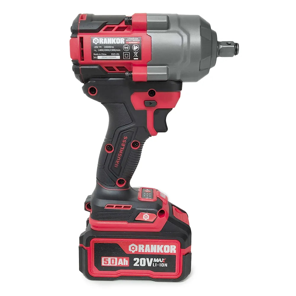 Llave de impacto 20V 1000NM Brushless /RANKOR