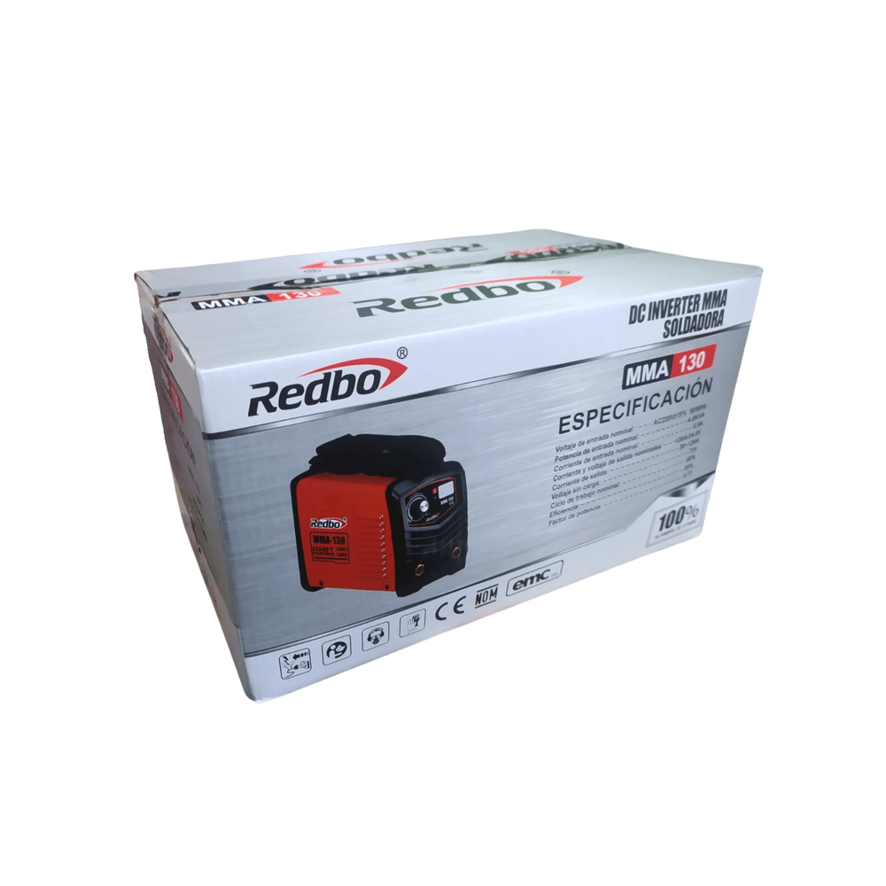 Soldadora Inversora 130A REDBO MMA-130